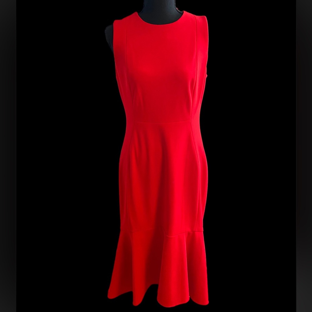 Calvin Klein Size 8 red dress ❤️